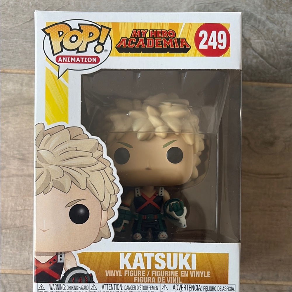 Funko My Hero Academia Katsuki Vinyl Figure - Black, Green, Cream